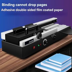 Large Electric Hot-Melt Glue Book Binding Machine (Desktop Model)