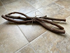 24″ NC Mountain Laurel Decorative Wood for Carving, Crafts, Wedding, Party Decor