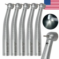 Standard Head Dental Fiber Optic LED Turbine Handpiece fit KAV Coupler YABANG