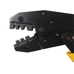 Ratcheting Crimping Tool Kit Cord End Terminals Wire Crimper Pliers w/ 8 Dies US
