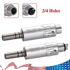 Dental Slow Speed Handpiece Air Motor E-type Internal/ External Water Spray M4