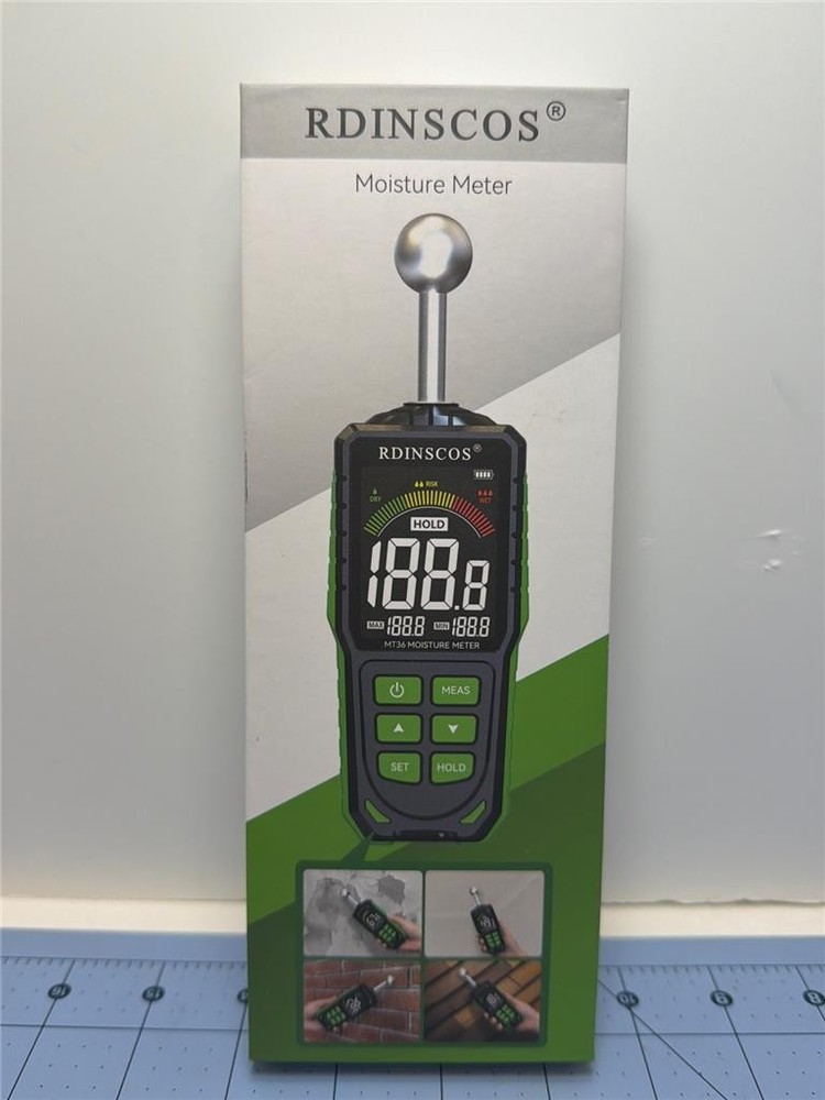 RDINSCOS Wood Moisture Meter MT-36 – NEW