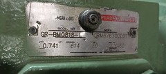 PRAB CONVEYORS 30:1 GEARBOX .74 IN HP 614 IN LBS 5/8 IN BORE 7/8 OUT GR-BM0818-L