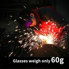 For Welding Welder Glasses Helmet Auto Darkening Solar Mask Goggles Eyes Protect