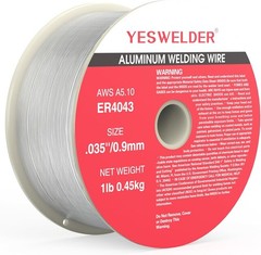 0.035″ Diameter ER4043 Silicon Aluminum Welding Wire – Commercial Grade 1 lb