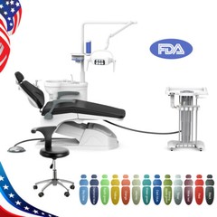 Dental Unit Chair Computer Controlled DC Motor Integral Doctor Stool TJ2688-A1-1
