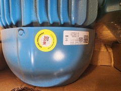 Weg AC Motor 00736ET3E184T-W22, 7.5 HP, 3485 RPM, 230/460VAC, 60Hz, 3Ph