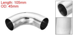 90 Degree Mandrel Bend Elbow 1 3/4 Inch OD Steel Exhaust Elbow Exhaust Piping