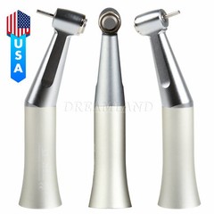 1-10 NSK Style Dental Slow Low Speed Handpiece Contra Angle 1:1 Fit FG 1.6mm Bur