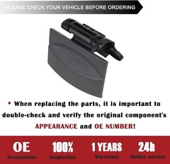 74445 Parking Brake Release Handle (Slate Gray) Compatible with 2006-2010 Ram/20