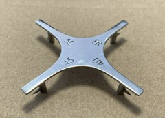Dental Orthodontic Bracket Positioner Bracket Placement Gauge Locator Instrument