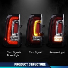 LED Tail Light for GMC Yukon Yukon XL 15-20 Denali SLE SLT Left Driver Side