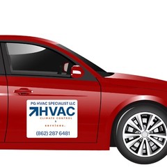 Customized Full Color Car Magnet Sign for Businesses-Car-Truck-Van