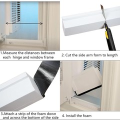 Midea U-Shaped Window Air Conditioner Foam Blocks 5 Pack Foam Insulation