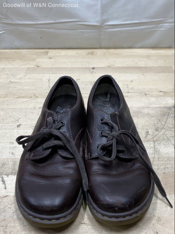 Dr. Martens Andre Dark Brown Leather Industrial Oxford Shoes Men’s Size 8