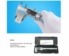 150mm 6″ Digital Caliper Vernier Micrometer Electronic Measuring Ruler