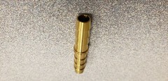5/16″ Brass Hose Barb Splicer 100 Per Pack