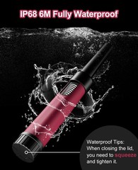 OKESAM Metal Detector Pinpointer for Adults, IP68 Fully Waterproof Rose Red