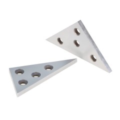 2PC 45 45 90 Degree Angle Blocks 30 60 90 Degree Angle Machinist Plate 0.0001″