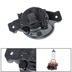 Front Fog Lamp Pair Replacement for 2015-2018 Right Left Side with Switch Wiring