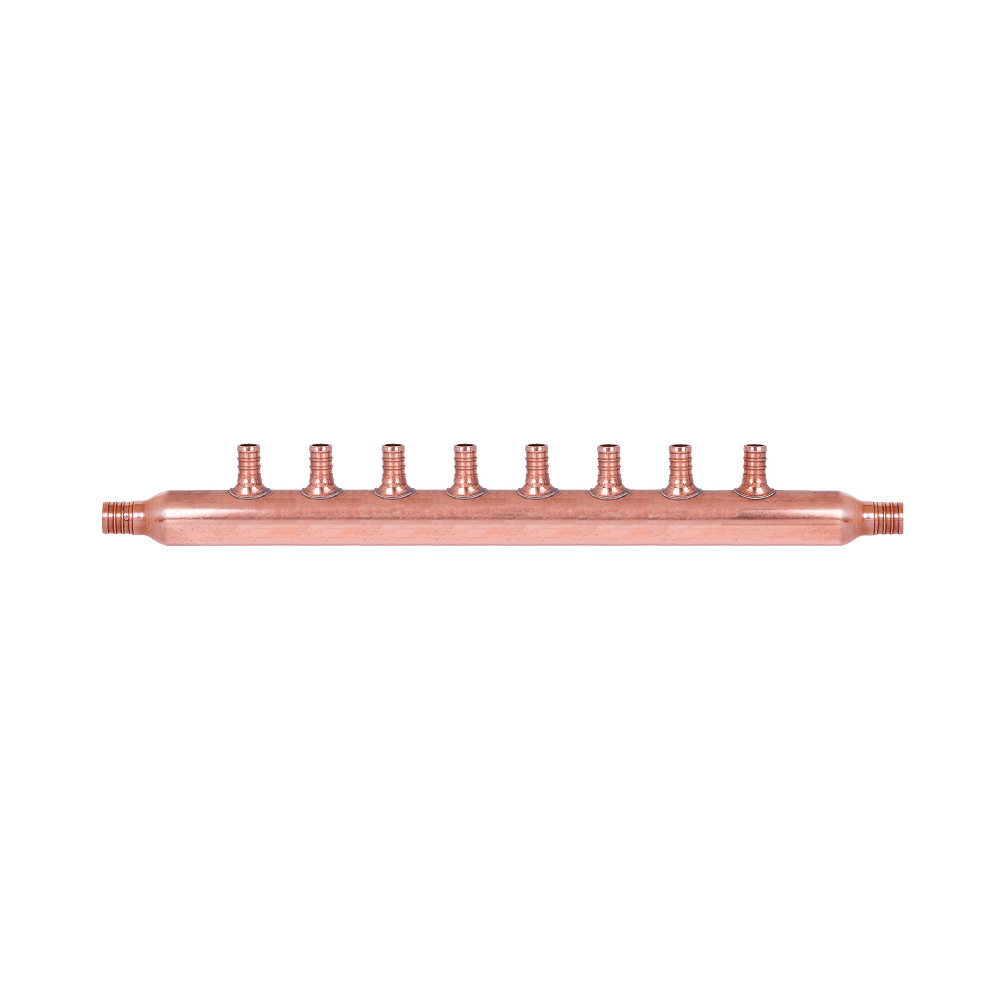 8 port 1/2″ PEX Plumbing Manifold Sioux Chief OPEN