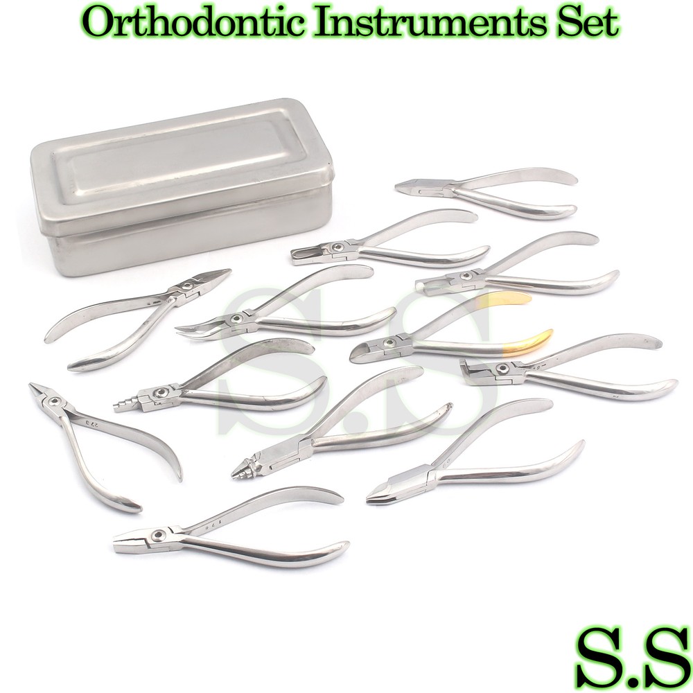 Orthodontic Instruments Set of 13 Pieces DN-397