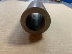 2″ OD x 1/2″ Wall DOM Seamless Round Tube x 5″ Long, Mild Steel Tubing