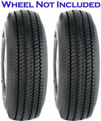 Greenball Sawtooth S389 Transmaster Utility Tire 4ply 4.10/3.50-4 – Pack of 2