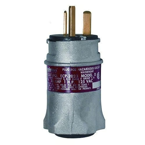 ⚡️NEW UNOPENED BOX⚡️ Appleton ECP2023, 125V 20A Plug 🇺🇸