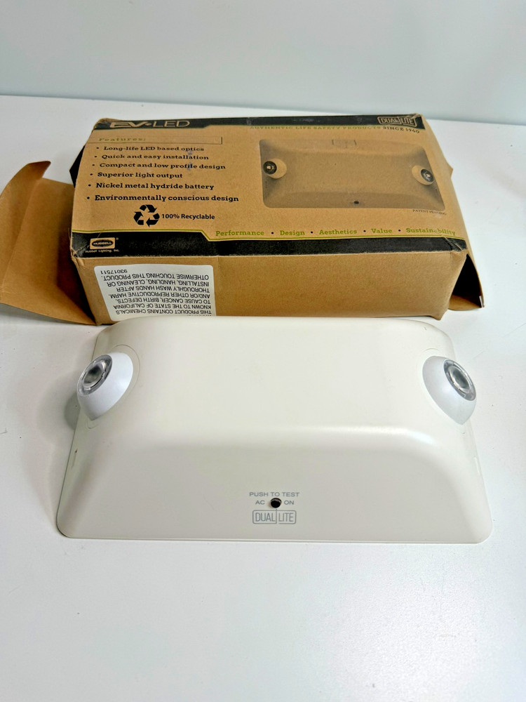 Dual Lite EV4D 93036783 LED Emergency Unit Hubbell