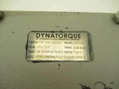 Dynatorque DT40 Valve Actuator 7d-33-4565 manufacture 2023