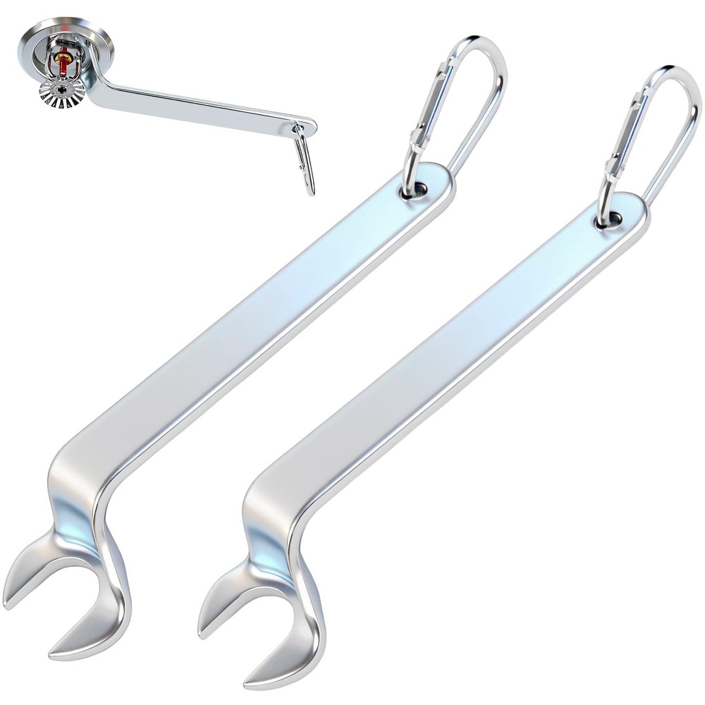 2 Pack Universal Fire Sprinkler Head Wrench 1/2″ SemiRecessed Concealed
