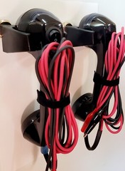 Richway Continuity Loop Phone Set™️ Black with Magnetic Hanger Set