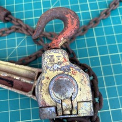 CM Columbus Mckinnon 640 Series USA Manual Lever Chain Hoist 3/4 ton SHOWS WEAR