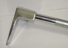 36″ Halligan bar with Nickel Finish. Hardened High Carbon Steel. 11 Lbs – z2