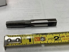 R&N 46262, 1/16-27 Dryseal Taper Pipe Tap (NPTF), Ground Thread, 1-N Treated