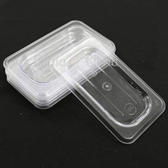 Clivia 6 Pack 1/9 Size Polycarbonate Food Pans 4″ Deep GN Pans without Lid Cover