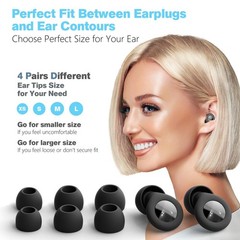 Sleep Earplugs 30dB Noise Cancelling Ear Plugs for Sleeping、Concertsz