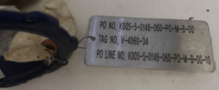 NIBCO BRONZE BALL VALVE 600 PSI TEMP RANGE: 400F P/N: NL95R0A T-585-70-RD NEW