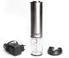 Ozeri Extravo Electric Wine Opener in Stainless Steel with Auto Silver
