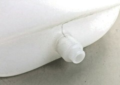 Nalgene 6.6 gal. (25L) Round LDPE Carboy with lid, handle, and spigot