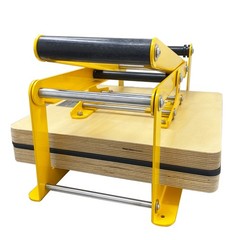 Wooden Lino Printing Hand Lever Press Machine,15in ×15 in Block Printing Press