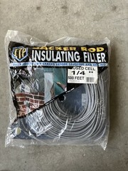 Industrial Thermo Polymers Closed-Cell Backer Rod Insulating Filler. Brand New