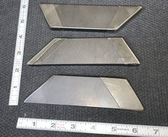 Get 3 ea. Bucking Bars Aviation Tool AT737 30° / 45° ATI Steel buck Riveting