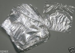 (5000) 1.2 Mil Clear Reclosable Sandwich LDPE Bags 7 x 6 Zipper Sealed Bags