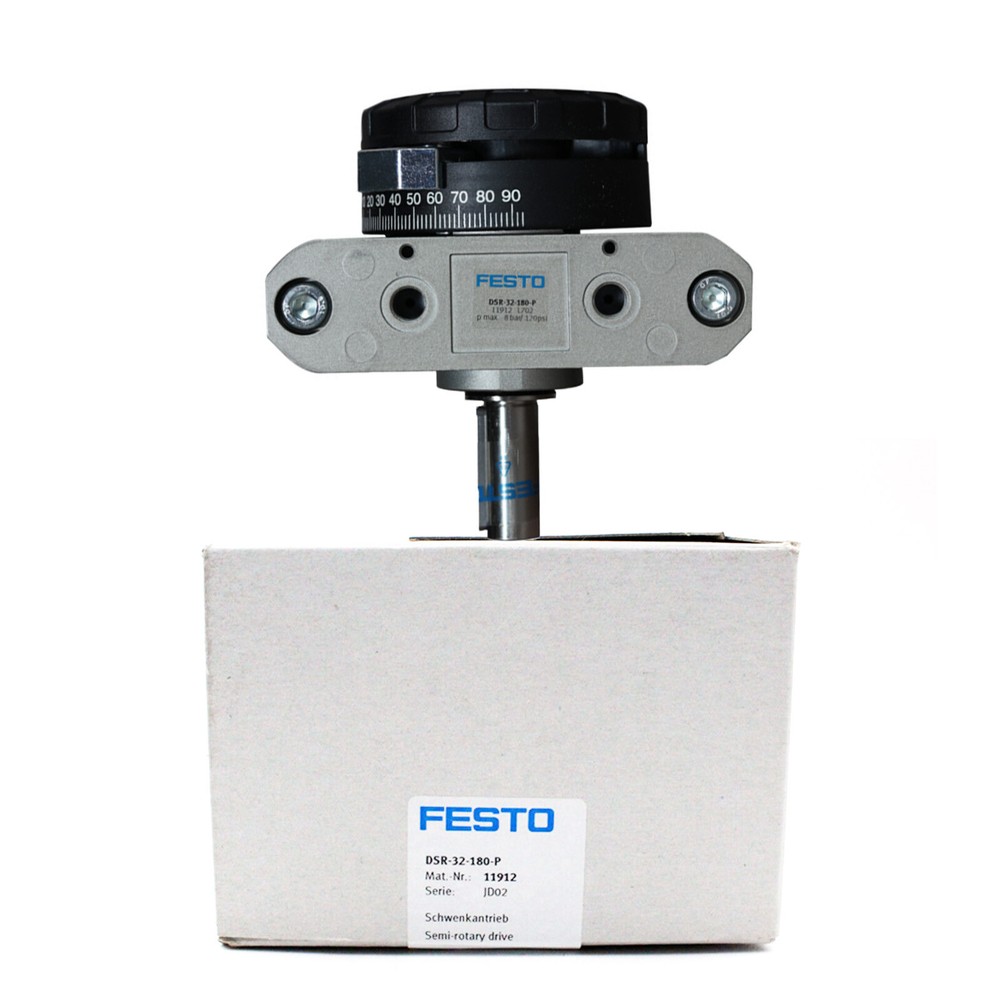 1PC New In Box Festo 11912 DSR-32-180-P Semi Rotating Cylinder Valve