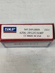 (Lot of 5, New) SKF 6206 2RS2/C3 GWP Deep Groove Ball Sealed 30x62x16mm