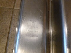 4 Stainless Steel Steam Table Pans 1 Vollrath – 3 Syscoware 20 3/4 x 6 1/4″ x 4″