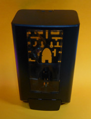 NEW Diversey IntelliCare Manual Black Soap or Sanitizer Dispenser D1224722