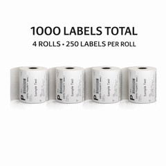 8 Rolls 4×6 Direct Thermal Shipping Labels – 250 per roll – 2000 labels
